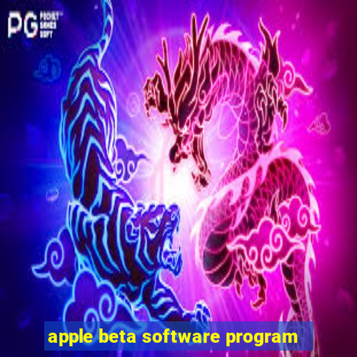 apple beta software program